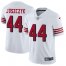 Nike San Francisco 49ers #44 Kyle Juszczyk White Rush Mens Stitched NFL Vapor Untouchable Limited Jersey