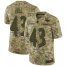 Nike Baltimore Ravens #43 Justice Hill Camo Youth Stitched NFL Limited 2018 Salute To Service Jersey