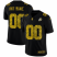 Washington Redskins Custom Mens Nike Leopard Print Fashion Vapor Limited NFL Jersey Black