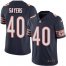 Nike Chicago Bears #40 Gale Sayers Navy Blue Team Color Mens Stitched NFL Vapor Untouchable Limited Jersey