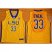 LSU Tigers #33 Shaquille ONeal Gold Basketball Stitched NCAA Jersey