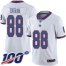 Nike New York Giants #88 Evan Engram White Mens Stitched NFL Limited Rush 100th Season Jersey