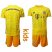 Bayern Munchen Blank Yellow Goalkeeper Kid Soccer Club Jersey