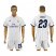 Real Madrid #23 Danilo White Home Soccer Club Jersey