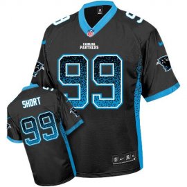Nike Carolina Panthers #99 Kawann Short Black Team Color Youth Stitched NFL Elite Drift Fashion Jersey