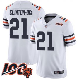 Nike Chicago Bears #21 Ha Ha Clinton-Dix White Alternate Mens Stitched NFL Vapor Untouchable Limited 100th Season Jersey