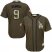 Los Angeles Dodgers #9 Yasmani Grandal Green Salute to Service Stitched Youth MLB Jersey