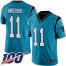 Nike Carolina Panthers #11 Robby Anderson Blue Alternate Mens Stitched NFL 100th Season Vapor Untouchable Limited Jersey