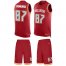 Nike Tampa Bay Buccaneers #87 Rob Gronkowski Red Team Color Mens Stitched NFL Limited Tank Top Suit Jersey