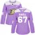 Adidas Anaheim Ducks #67 Rickard Rakell Purple Authentic Fights Cancer Womens Stitched NHL Jersey