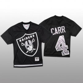NFL Las Vegas Raiders #4 Derek Carr Black Mens Mitchell & Nell Big Face Fashion Limited NFL Jersey