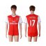 Arsenal #17 Alexis Home Soccer Club Jersey