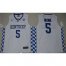 Kentucky Wildcats #5 Malik Monk White Basketball Elite Stitched NCAA Jersey