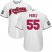Cleveland Indians #55 Roberto Perez White Home 2016 World Series Bound Stitched Youth MLB Jersey