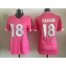 Nike Denver Broncos #18 Peyton Manning Pink Womens Stitched NFL Elite Bubble Gum Jersey