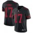 Nike San Francisco 49ers #17 Jalen Hurd Black Alternate Youth Stitched NFL Vapor Untouchable Limited Jersey