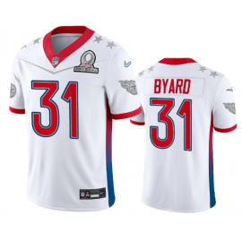 Mens Tennessee Titans #31 Kevin Byard 2022 White Pro Bowl Stitched Jersey