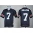 Auburn Tigers 7# Pat Sullivan Navy Blue College Football Throwback Jersey