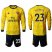 Arsenal #23 Welbeck Away Long Sleeves Soccer Club Jersey