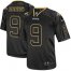 Nike New Orleans Saints #9 Drew Brees Lights Out Black Mens Stitched NFL Elite Jersey
