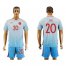Turkey #20 Sen Away Soccer Country Jersey