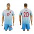 Turkey #20 Sen Away Soccer Country Jersey