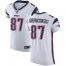 Nike New England Patriots #87 Rob Gronkowski White Mens Stitched NFL Vapor Untouchable Elite Jersey