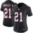 Nike Atlanta Falcons #21 Todd Gurley II Black Alternate Womens Stitched NFL Vapor Untouchable Limited Jersey