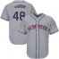 New York Mets #48 Jacob DeGrom Grey Cool Base Stitched Youth MLB Jersey