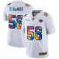 Kansas City Chiefs #58 Derrick Thomas Mens White Nike Multi-Color 2020 NFL Crucial Catch Limited NFL Jersey