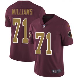 Nike Washington Football Team #71 Trent Williams Burgundy Red Alternate Youth Stitched NFL Vapor Untouchable Limited Jersey