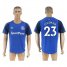 Everton #23 Coleman Home Soccer Club Jersey