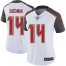 Nike Tampa Bay Buccaneers #14 Chris Godwin White Womens Stitched NFL Vapor Untouchable Limited Jersey