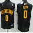 Cleveland Cavaliers 0 Kevin Love Black Stitched Revolution 30 Swingman NBA Jersey