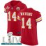 Nike Kansas City Chiefs #14 Sammy Watkins Red Super Bowl LIV 2020 Team Color Mens Stitched NFL Vapor Untouchable Elite Jersey