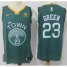 Nike Golden State Warriors #23 Draymond Green Green NBA Authentic Jersey