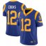 Nike Los Angeles Rams #12 Brandin Cooks Royal Blue Alternate Mens Stitched NFL Vapor Untouchable Limited Jersey