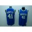 Dallas Mavericks 41 Nowitzki Blue Swingman Jerseys Cheap