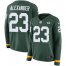 Nike Green Bay Packers #23 Jaire Alexander Green Team Color Womens Stitched NFL Limited Therma Long Sleeve Jersey