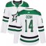 Adidas Dallas Stars #14 Jamie Benn White Road Authentic Womens Stitched NHL Jersey