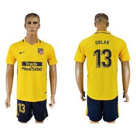 Atletico Madrid #13 Oblak Away Soccer Club Jersey
