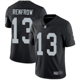 Nike Las Vegas Raiders #13 Hunter Renfrow Black Team Color Mens Stitched NFL Vapor Untouchable Limited Jersey