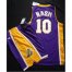 Los Angeles Lakers 10 Steve Nash Purple Revolution 30 Swingman NBA Jersey & Shorts Suit Cheap