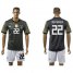 Germany #22 Ter Stegen Away Soccer Country Jersey