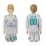 Real Madrid Personalized Home Long Sleeves Kid Soccer Club Jersey