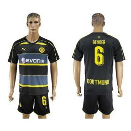 Dortmund #6 Bender Away Soccer Club Jersey