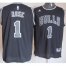 Chicago Bulls 1 Derrick Rose Black White Fashion Revolution 30 Swingman NBA Basketball Jerseys Cheap