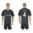Liverpool #4 Toure Away Soccer Club Jersey