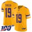 Nike Minnesota Vikings #19 Adam Thielen Gold Youth Stitched NFL Limited Inverted Legend 100th Season Jersey