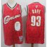 Mitchell And Ness A Bathing Ape Cavaliers #93 Bape Red Stitched NBA Jersey